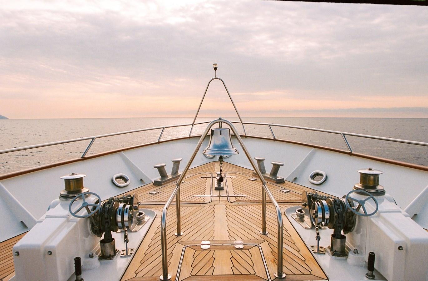 the top of a ship aboard SEA LADY II Yacht for Sale