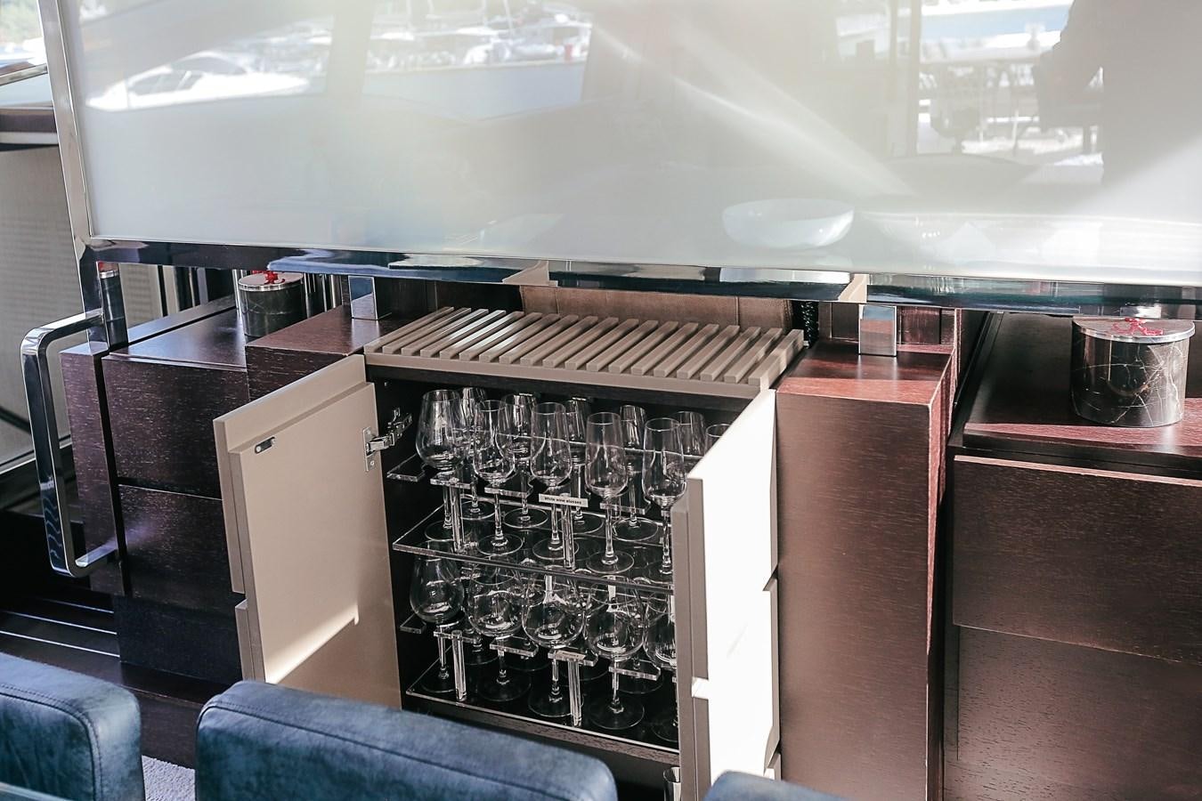 a machine with wires aboard PATRONESS Yacht for Sale