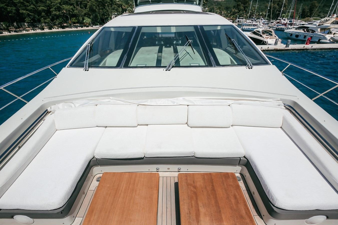 a boat in the water aboard PATRONESS Yacht for Sale