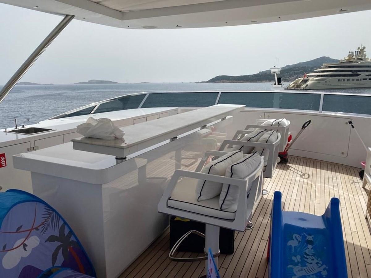 a boat on the water aboard CLASSIC 121 Yacht for Sale