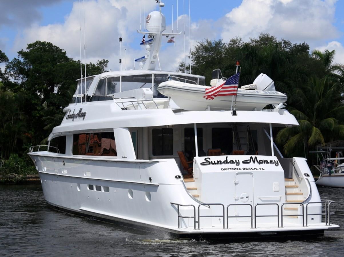 a boat on the water aboard SUNDAY MONEY Yacht for Sale