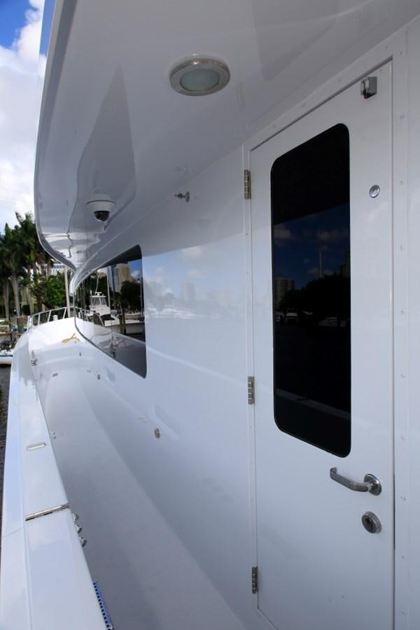 a white rectangular object with a black screen aboard SUNDAY MONEY Yacht for Sale