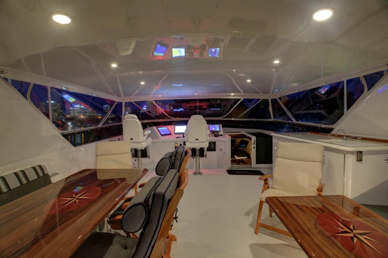 inside view of a control room aboard SUNDAY MONEY Yacht for Sale