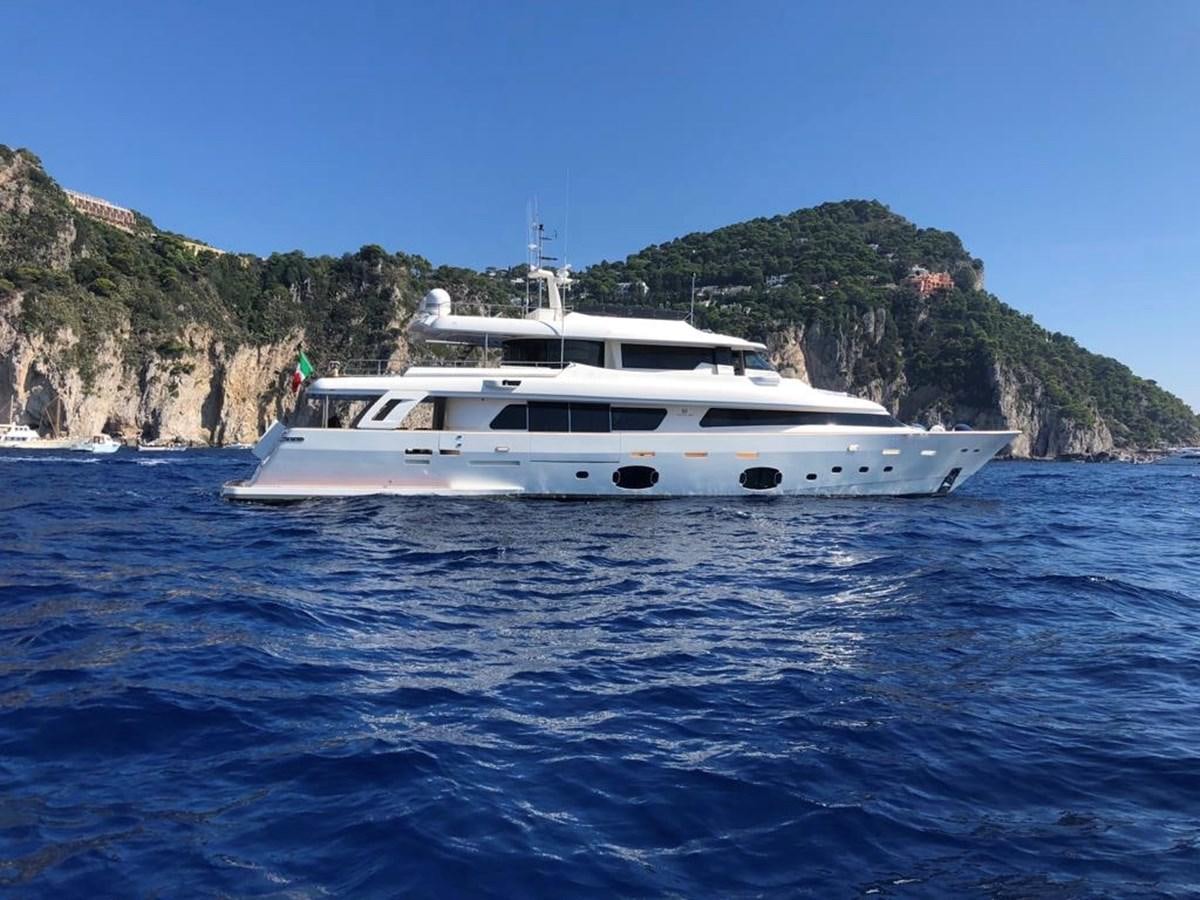 a boat on the water aboard NAVETTA 33 CRESCENDO Yacht for Sale