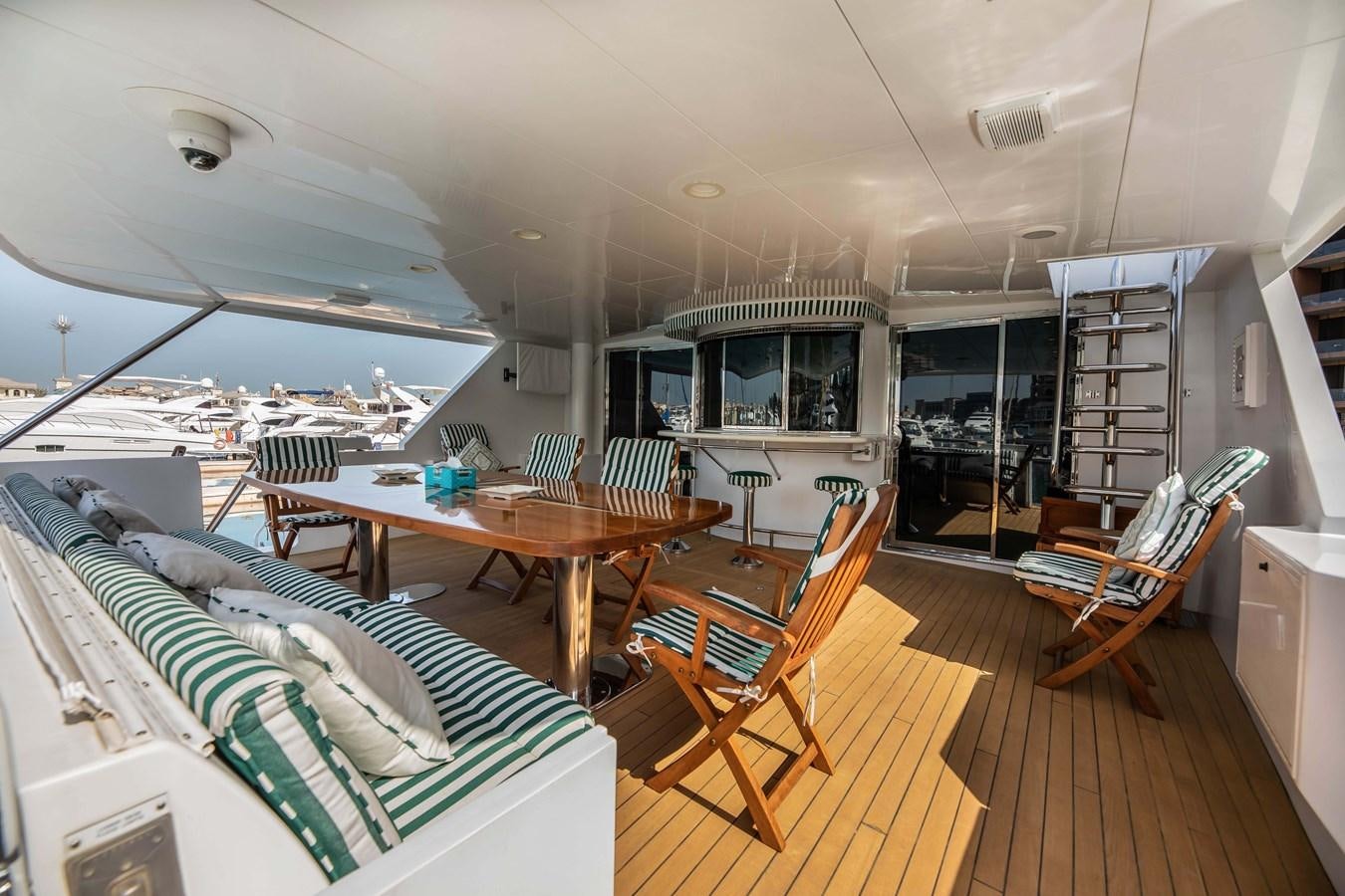 a boat is parked in the water aboard WILDE WHALE Yacht for Sale