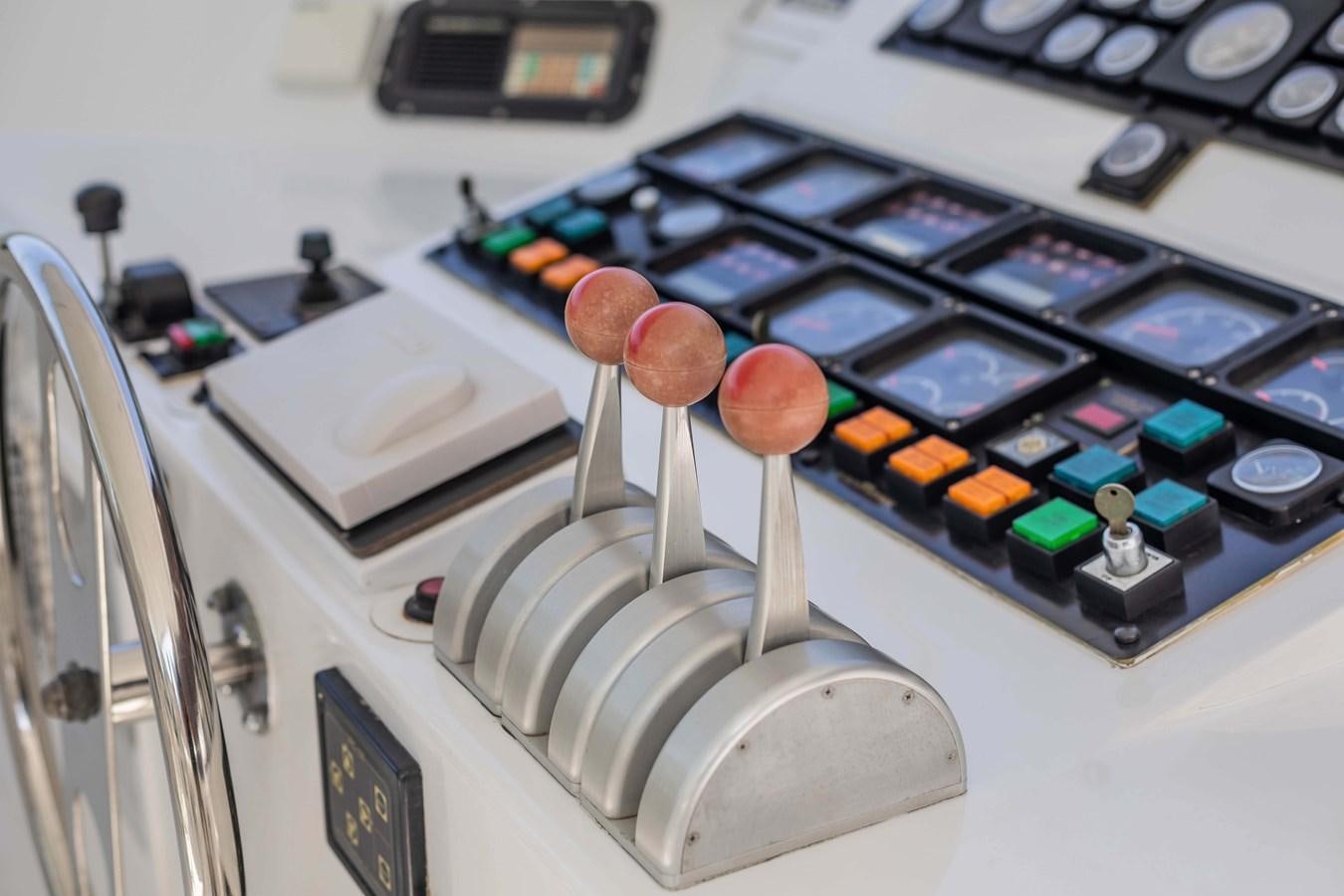 a machine with a key board aboard WILDE WHALE Yacht for Sale