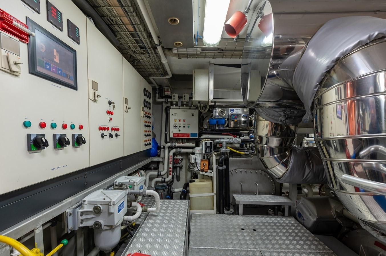 inside of a space ship aboard BLUE PRINCESS STAR Yacht for Sale