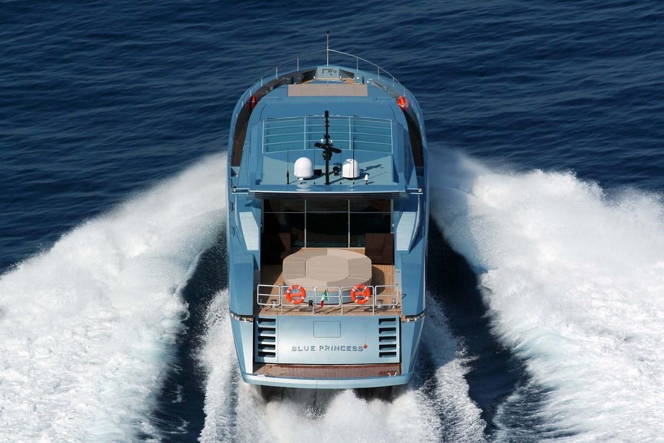a boat on the water aboard BLUE PRINCESS STAR Yacht for Sale