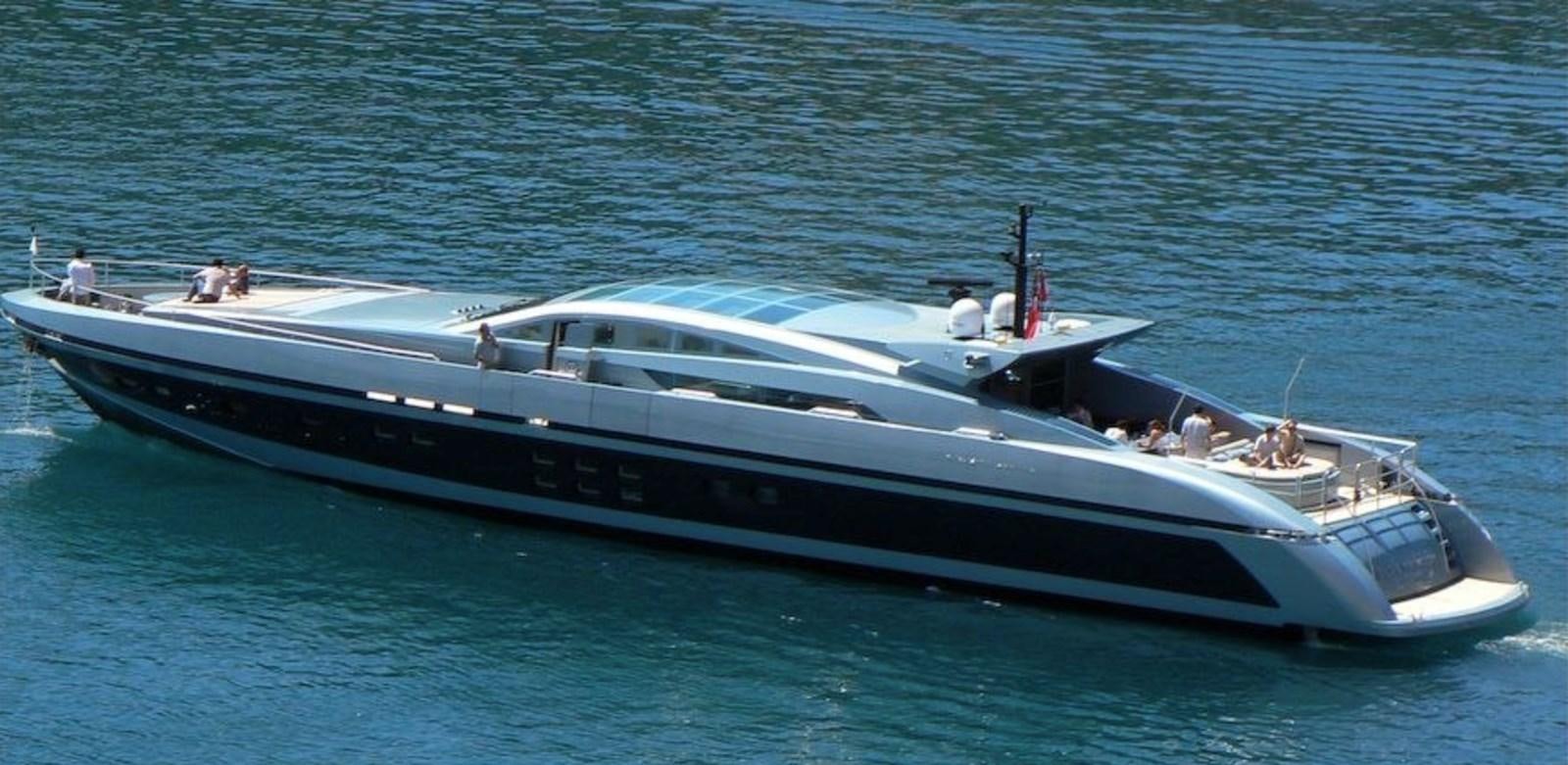 a boat on the water aboard BLUE PRINCESS STAR Yacht for Sale