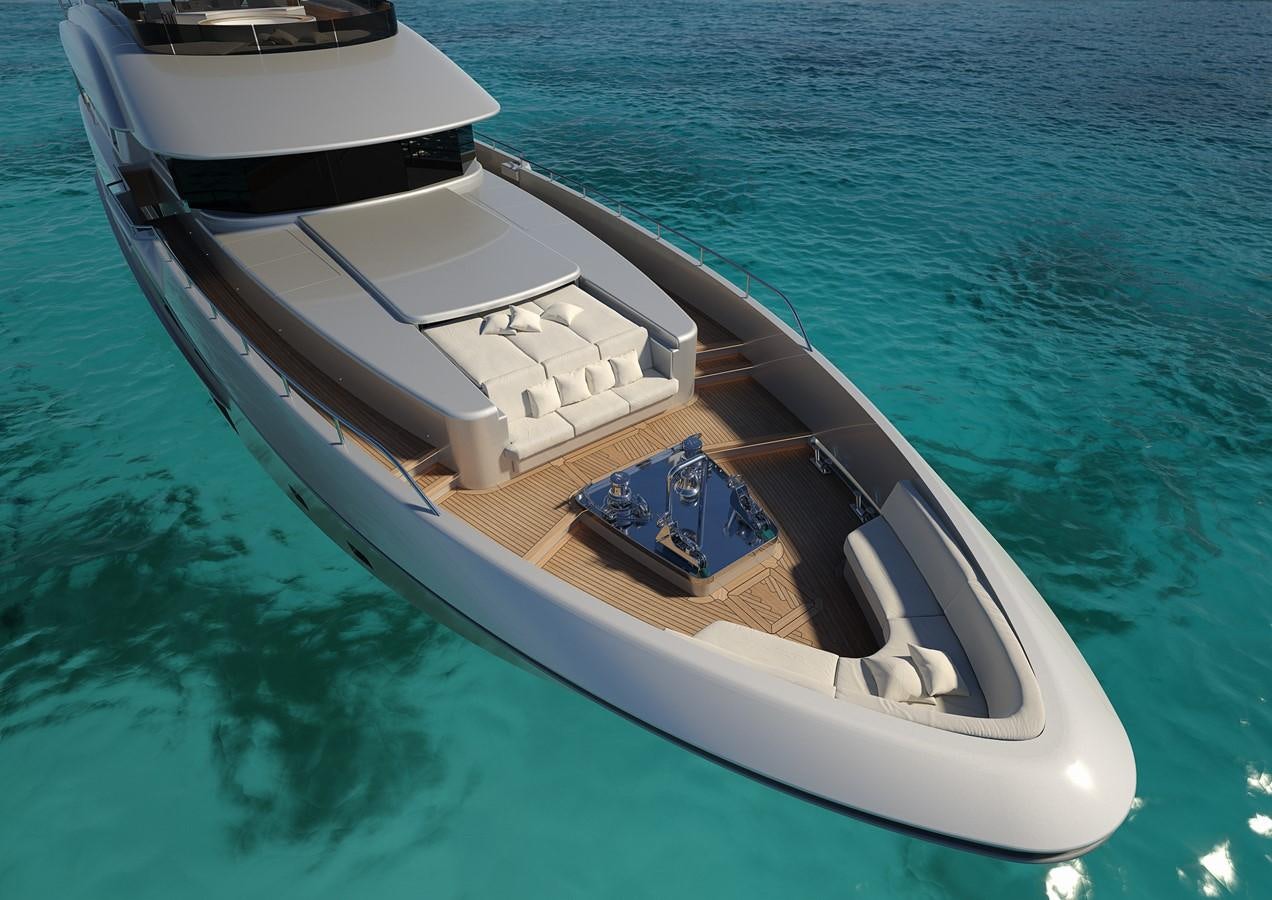 a boat on the water aboard BURGER 122 TRI-DECK Yacht for Sale