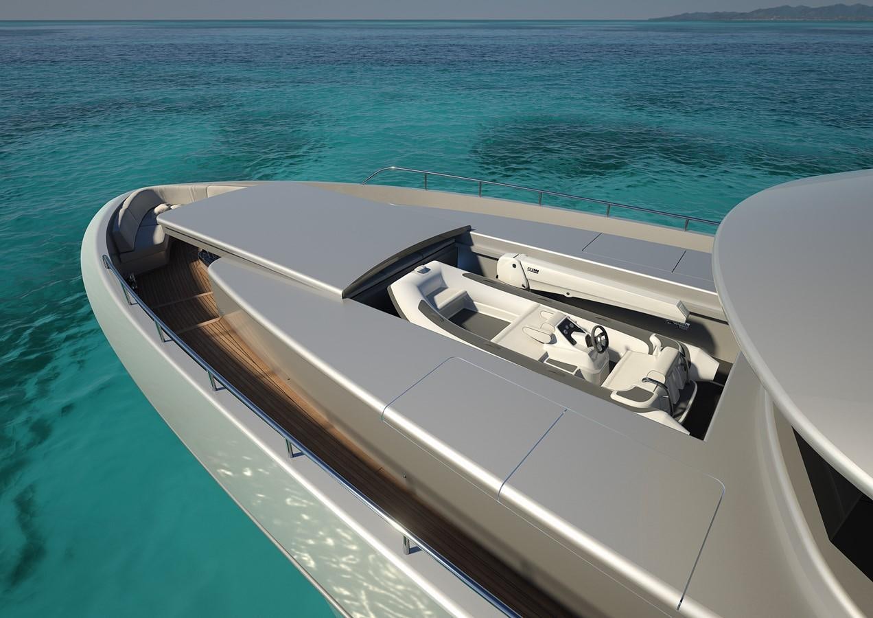 a boat on the water aboard BURGER 122 TRI-DECK Yacht for Sale