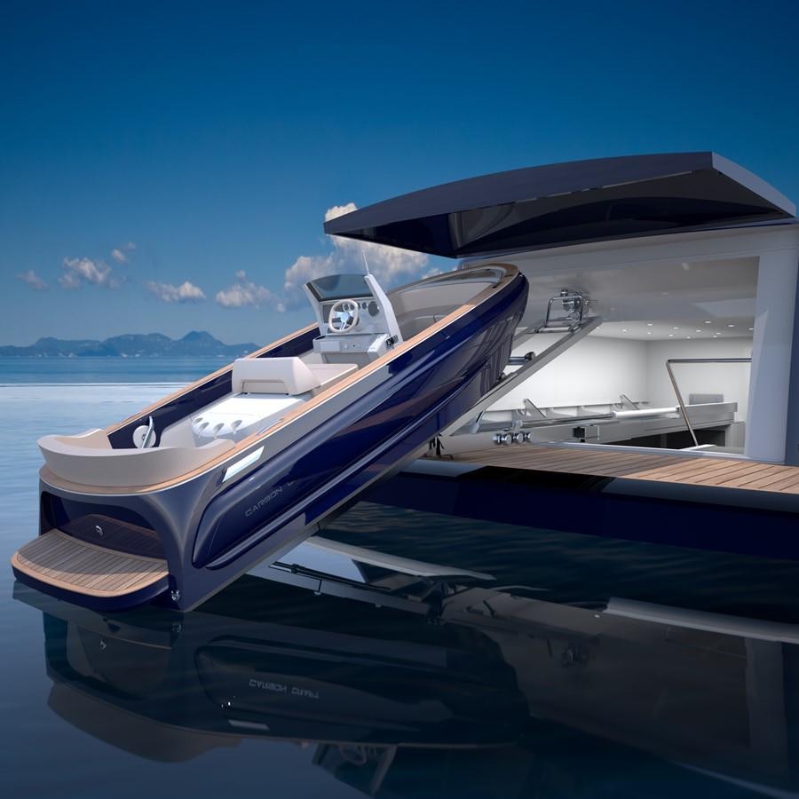 a boat on the water aboard BURGER 122 TRI-DECK Yacht for Sale