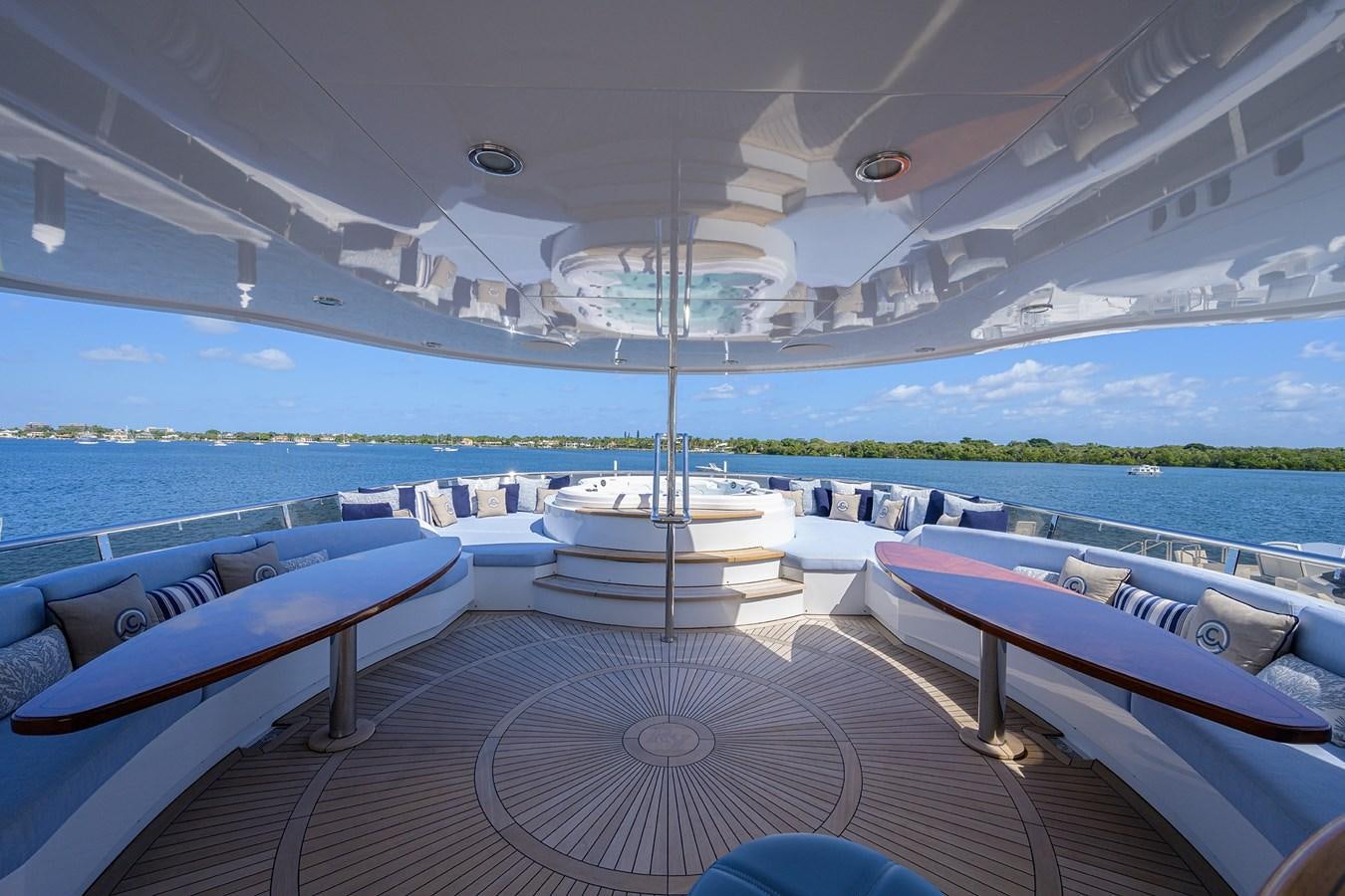 a boat on the water aboard REVIVE Yacht for Sale