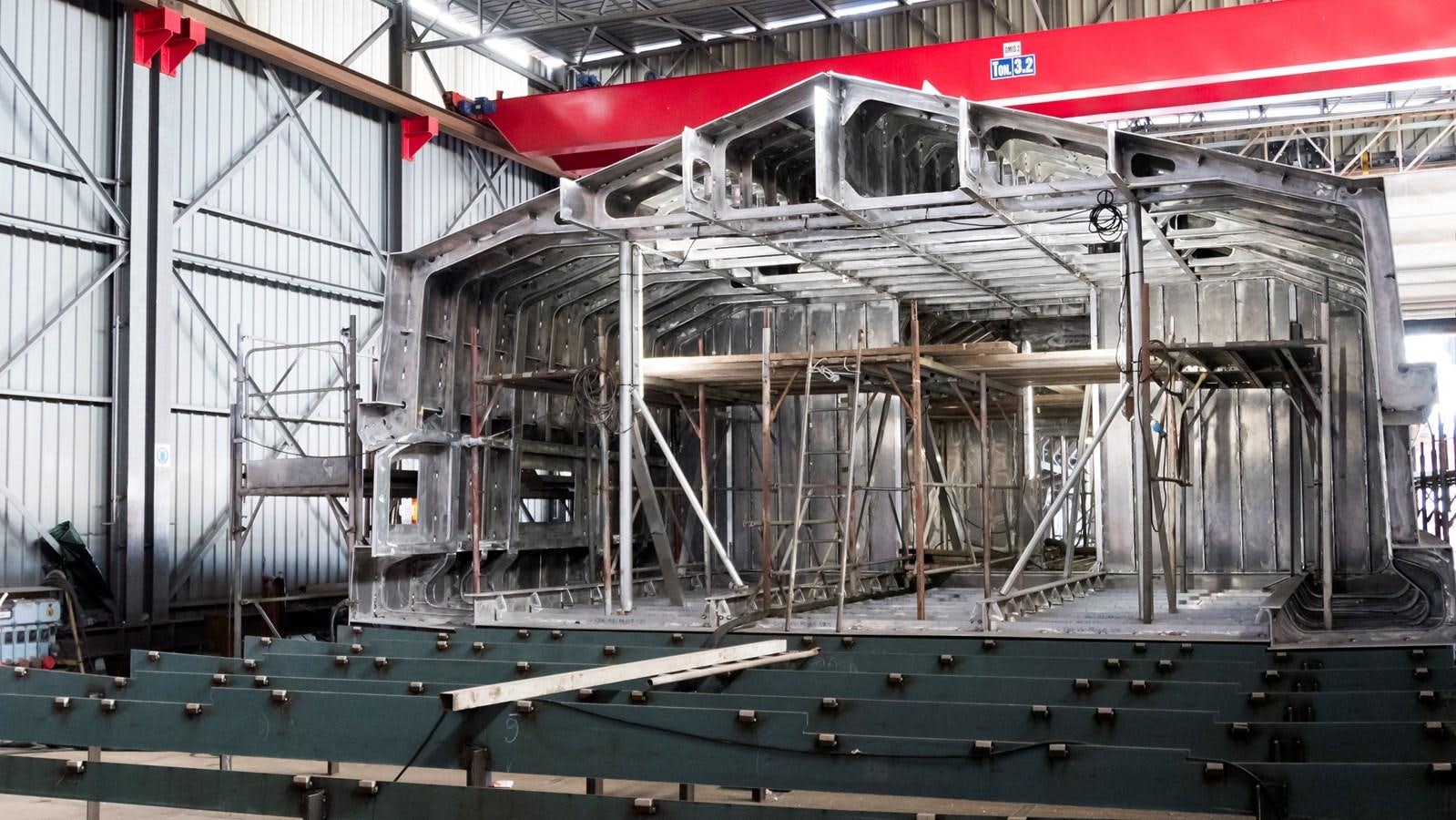 a large metal structure aboard VITTORIA VELOCE 32 RPH #01 Yacht for Sale