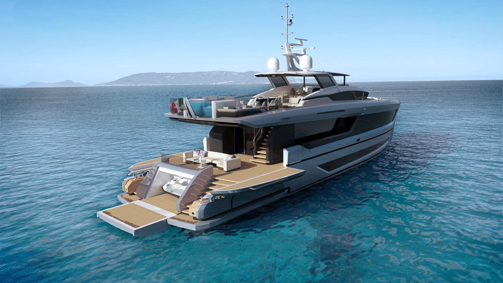 a boat in the water aboard VITTORIA VELOCE 32 RPH #01 Yacht for Sale