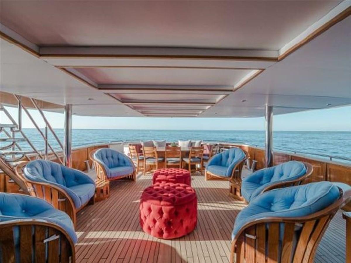 a boat on the water aboard CHARISMA Yacht for Sale