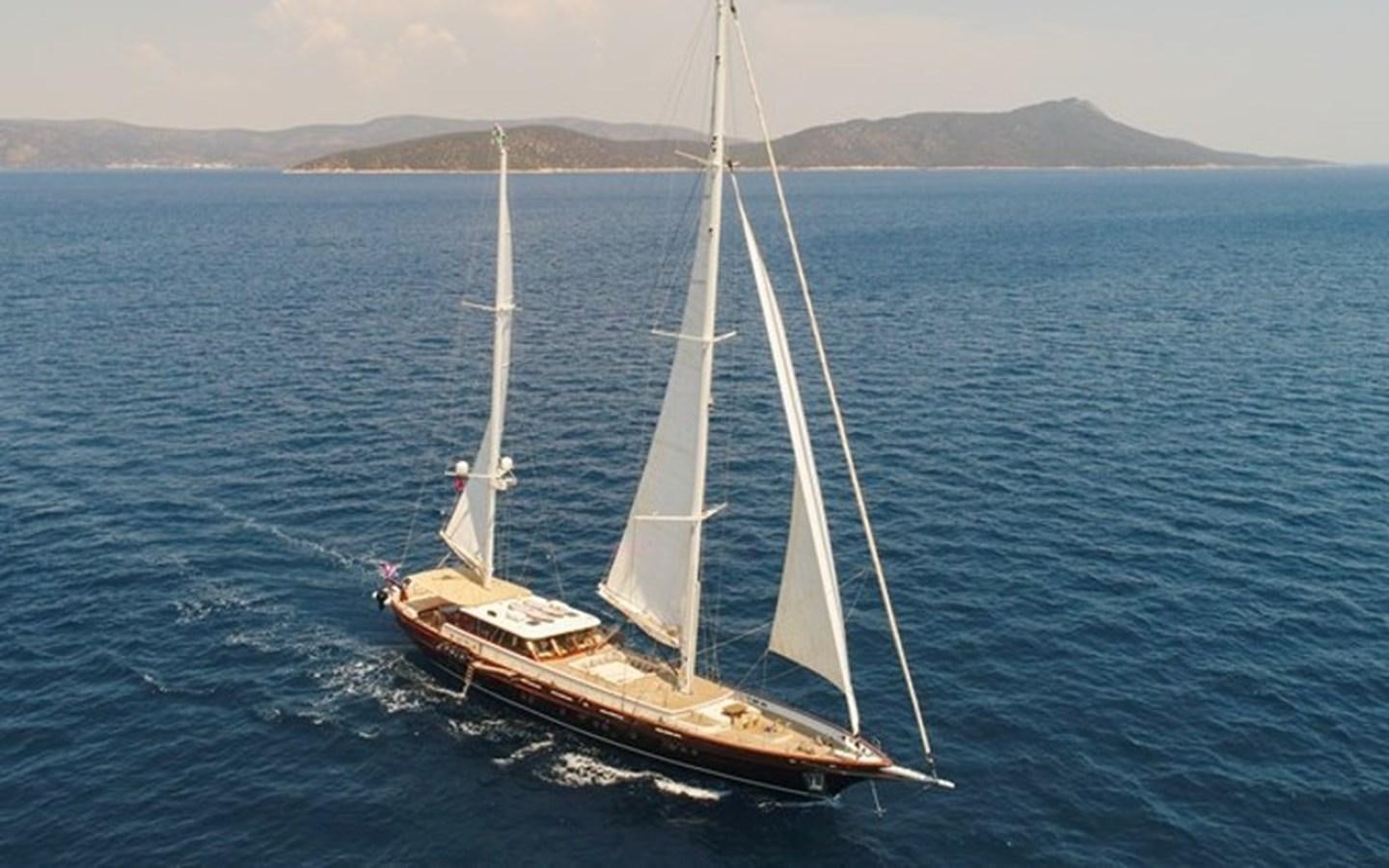 a sailboat on the water aboard VAY Yacht for Sale