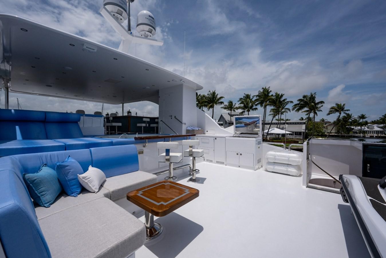a room with a pool aboard G120 SIGNATURE SERIES Yacht for Sale