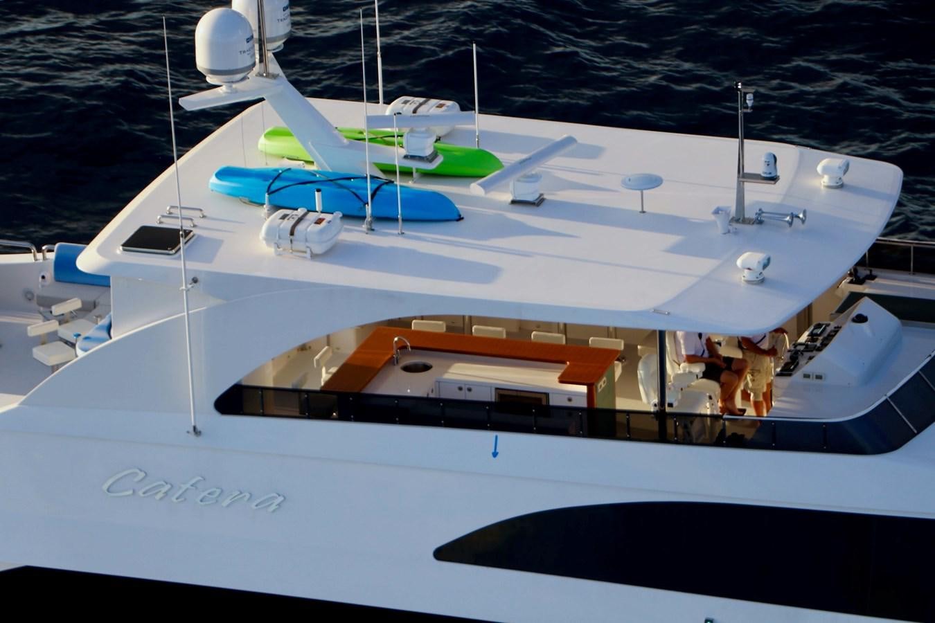 a boat in the water aboard G120 SIGNATURE SERIES Yacht for Sale