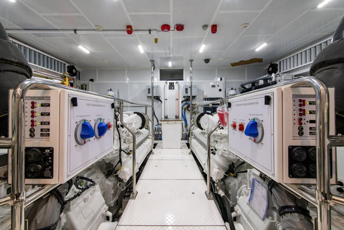 a room with several machines aboard G120 SIGNATURE SERIES Yacht for Sale
