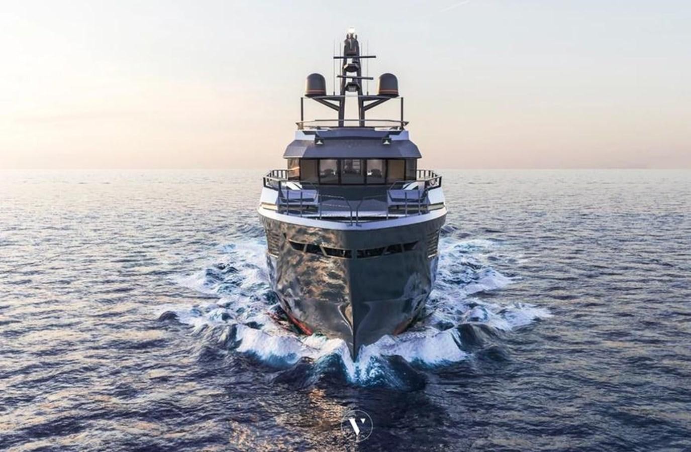 a ship in the water aboard EVADNE ROCK XL Yacht for Sale