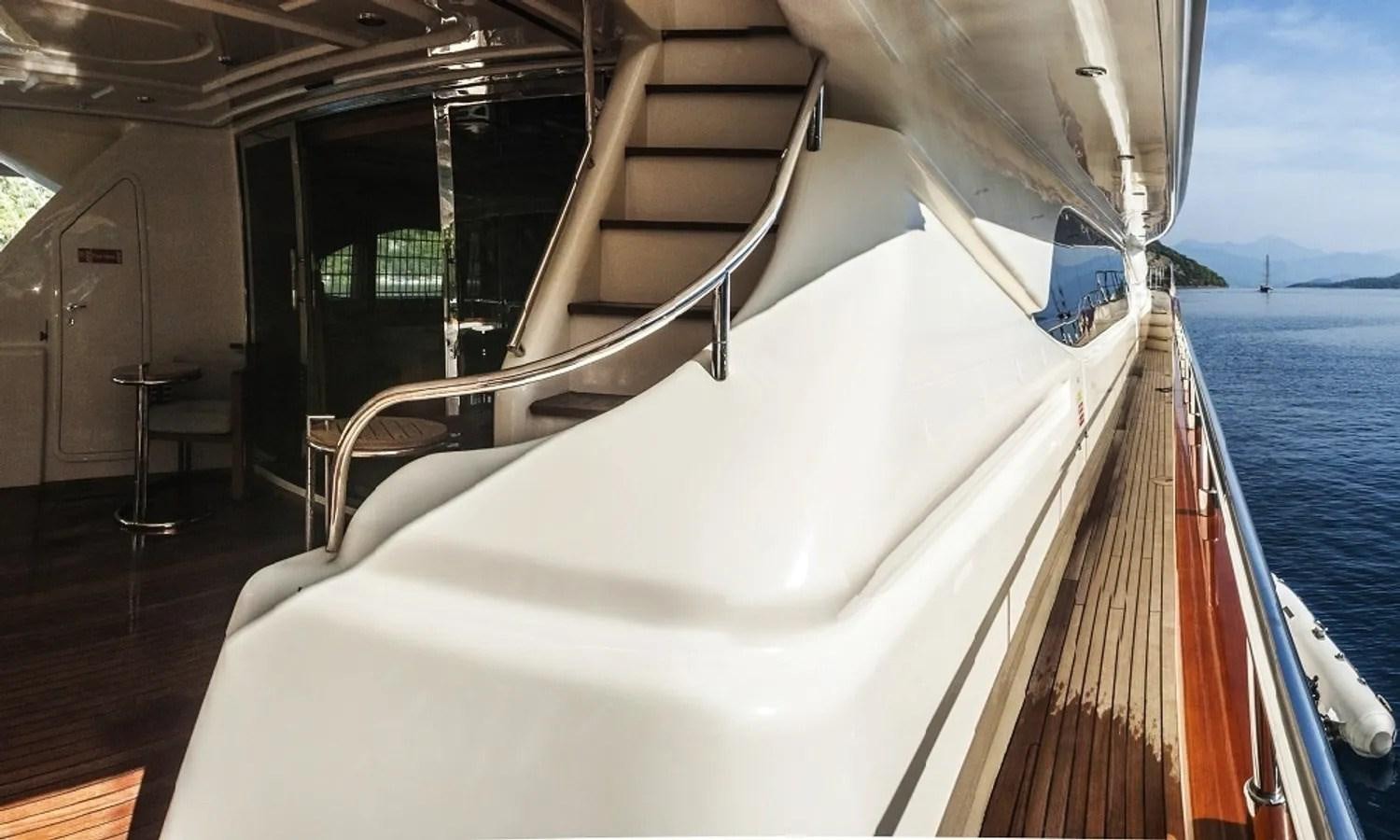 a boat on the water aboard ARIELA Yacht for Sale