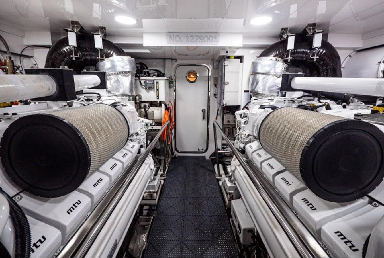 a room with machines aboard PHOENIX Yacht for Sale