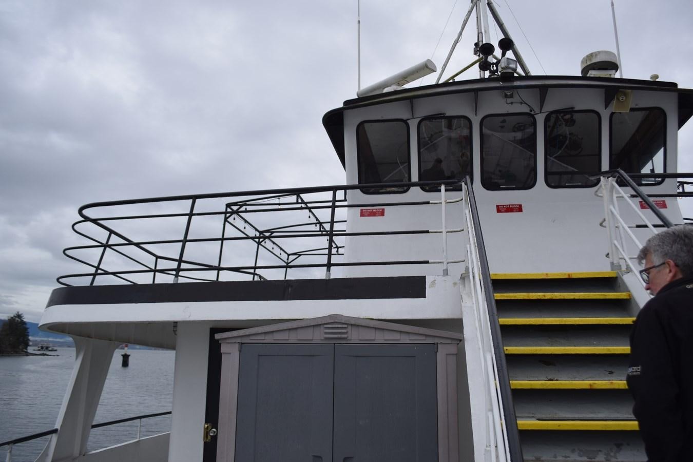 a boat with a ladder aboard MAGIC SPIRIT Yacht for Sale
