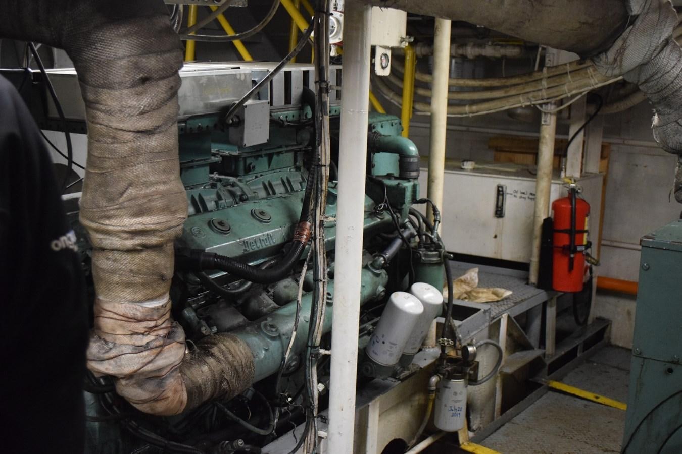 a large factory machinery aboard MAGIC SPIRIT Yacht for Sale