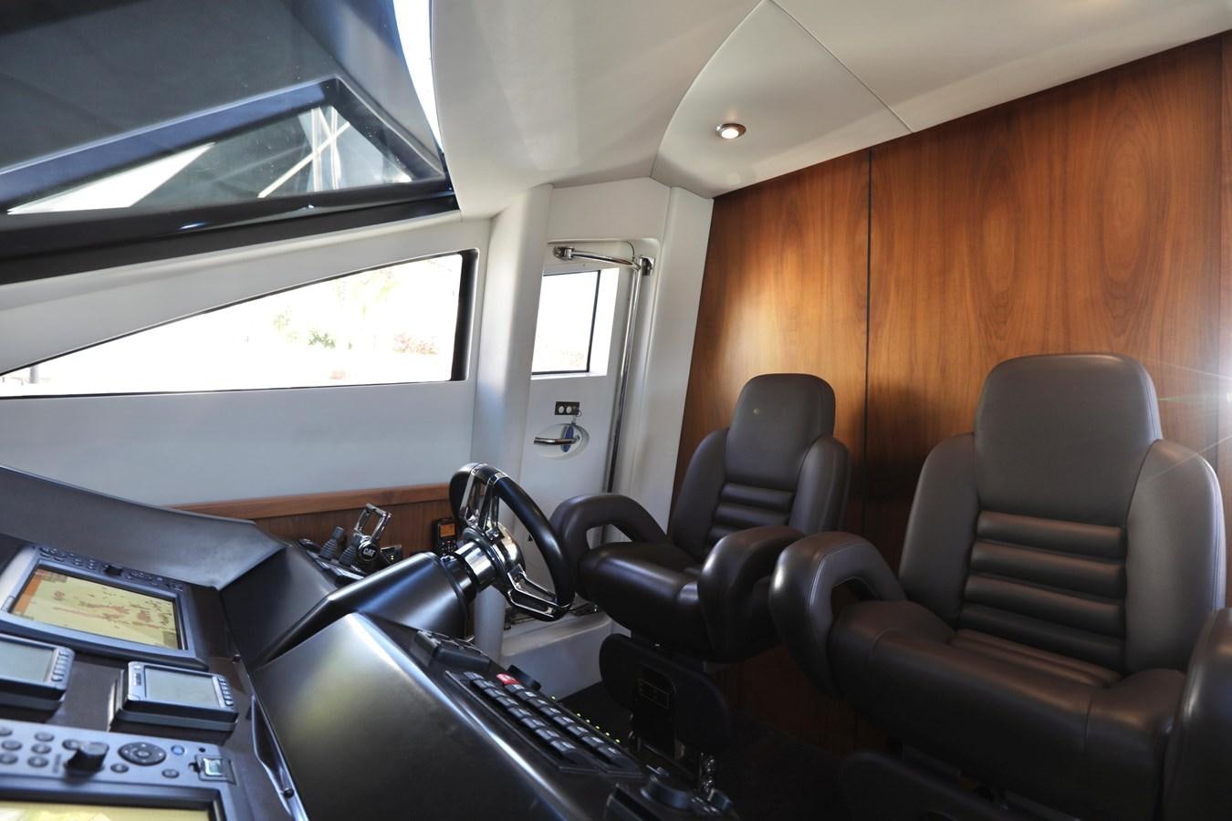 inside of a vehicle aboard CAPRICHO II Yacht for Sale