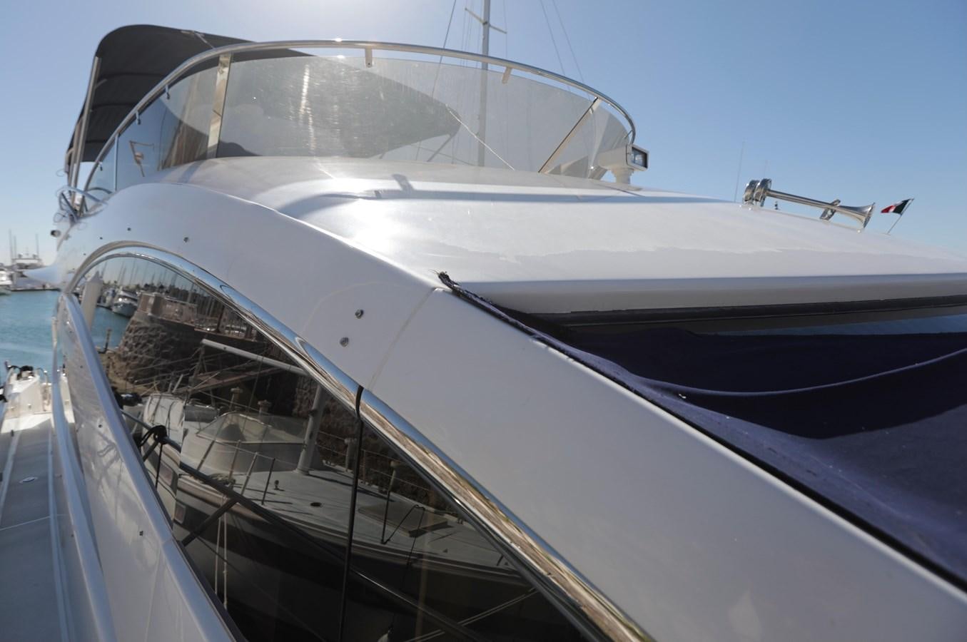 a close-up of a boat aboard CAPRICHO II Yacht for Sale