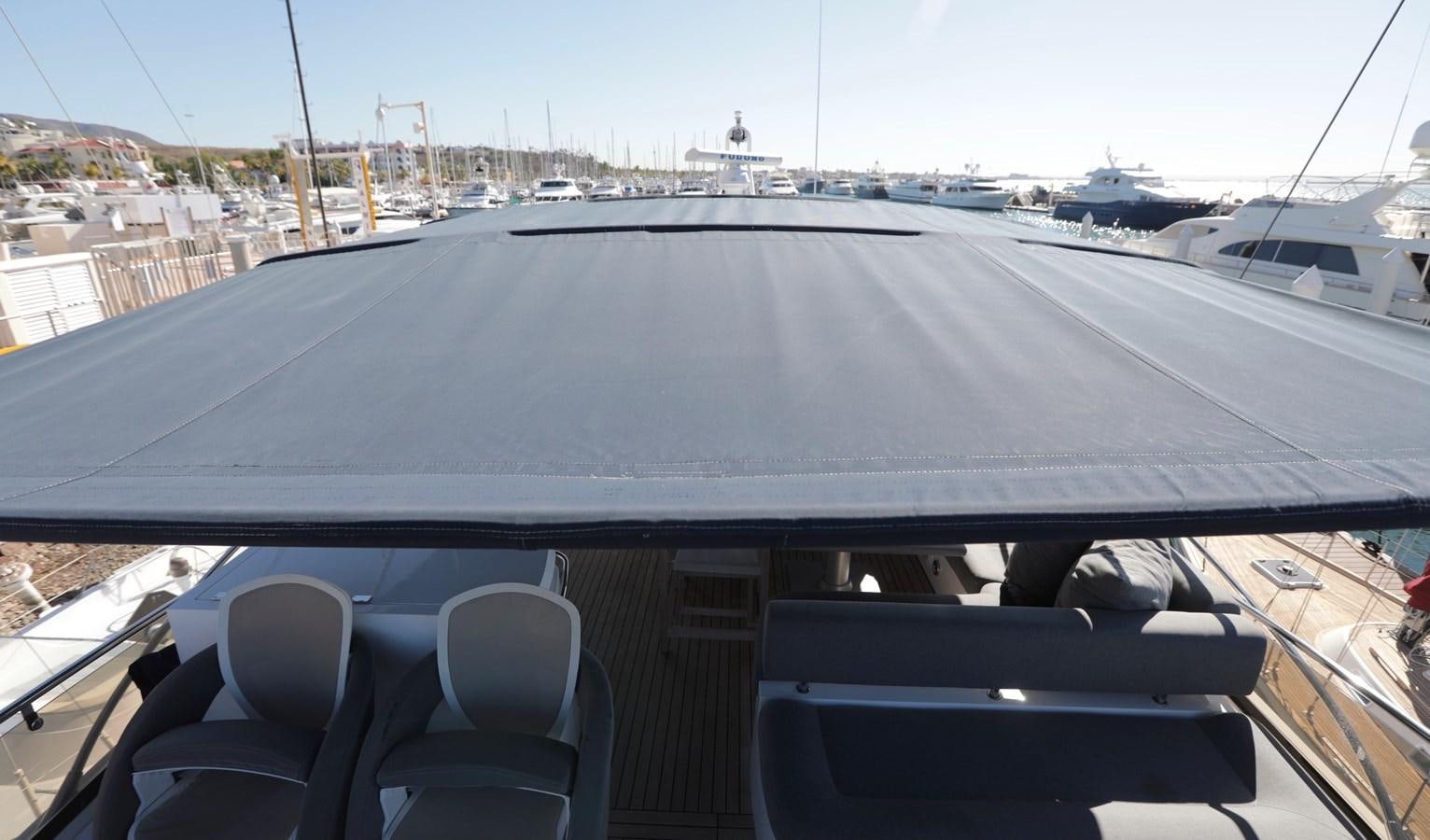 a view of a road from a vehicle aboard CAPRICHO II Yacht for Sale