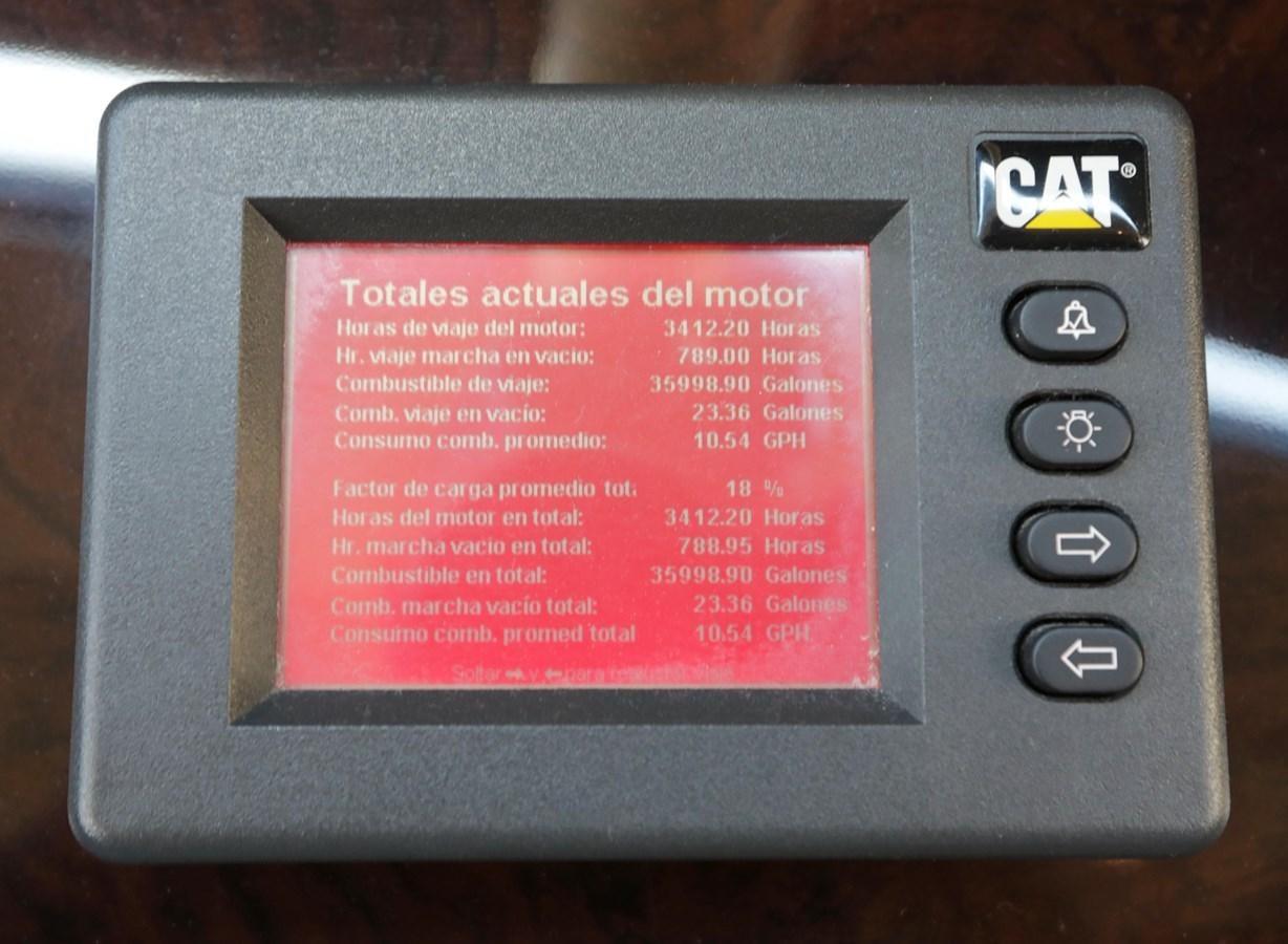 a rectangular electronic device aboard CAPRICHO II Yacht for Sale