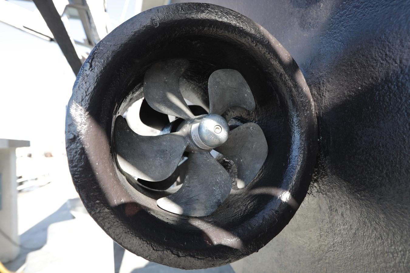 a close up of a wheel aboard CAPRICHO II Yacht for Sale