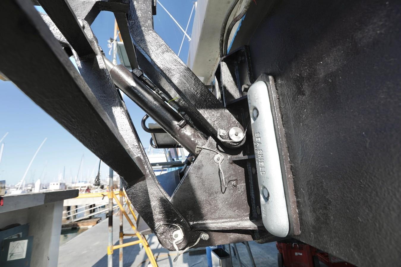 a close-up of a machine aboard CAPRICHO II Yacht for Sale