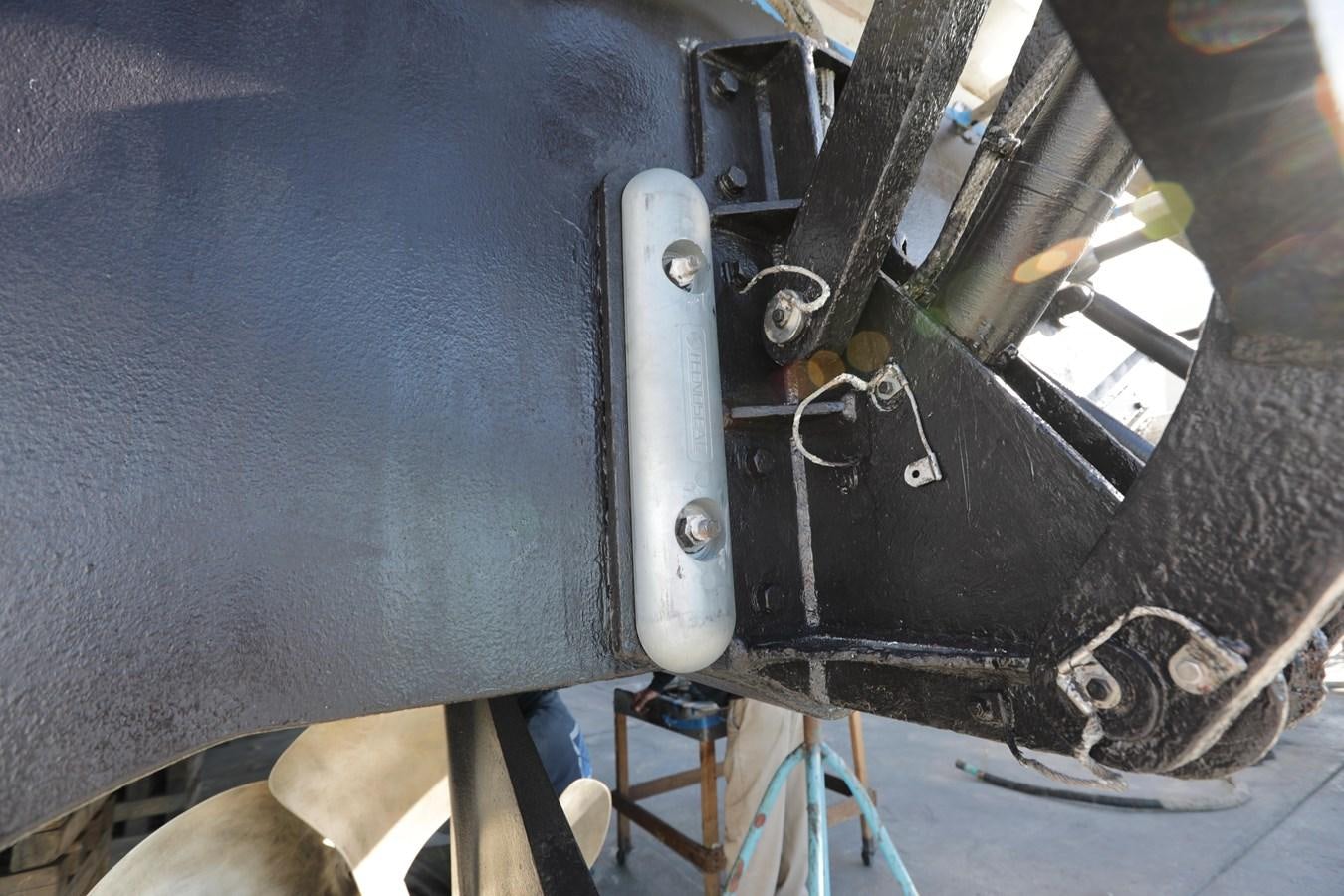 a close-up of a machine aboard CAPRICHO II Yacht for Sale