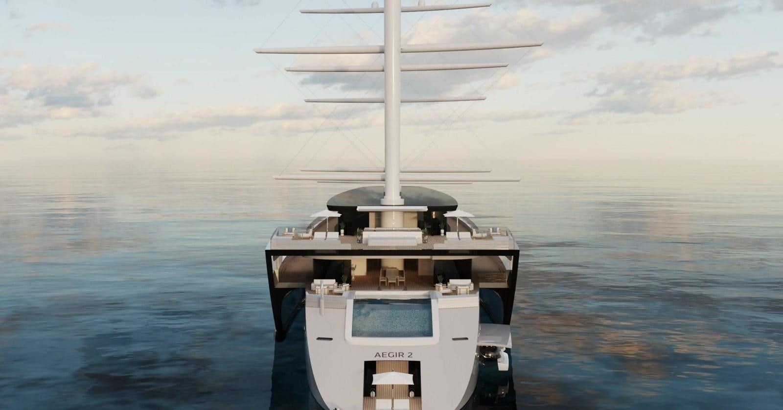 a boat in the water aboard AEGIR 2.0 Yacht for Sale