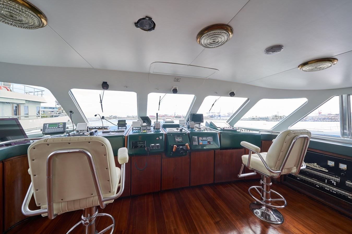 inside of a boat aboard EL CARAN Yacht for Sale