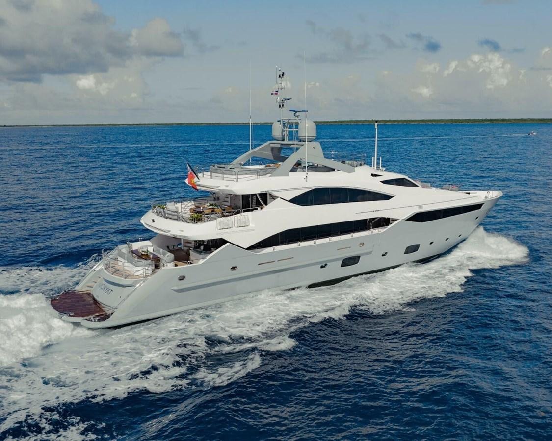a boat on the water aboard TAYRONA Yacht for Sale