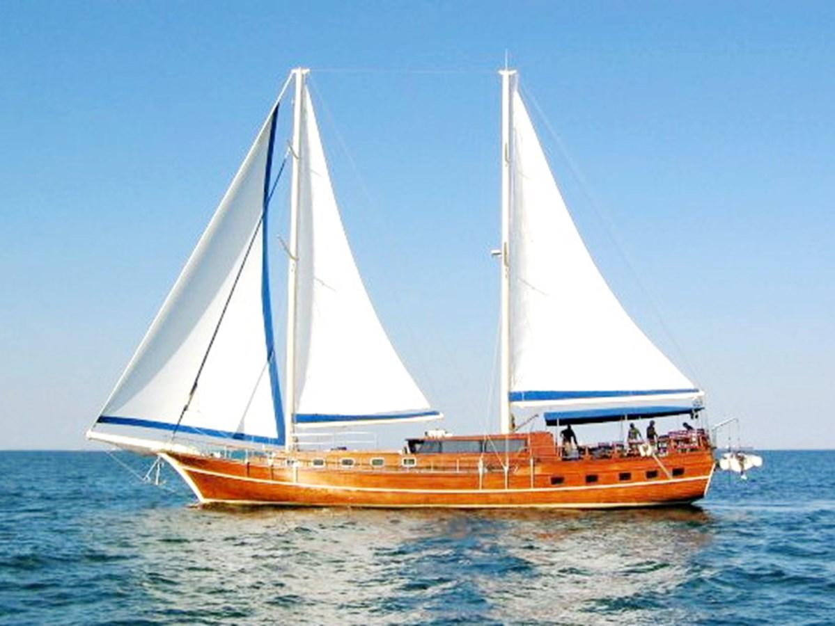 a sailboat on the water aboard ROYAL MARIS Yacht for Sale