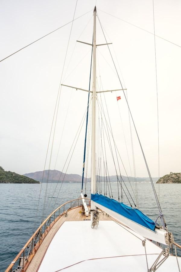 a sailboat on the water aboard ROYAL MARIS Yacht for Sale