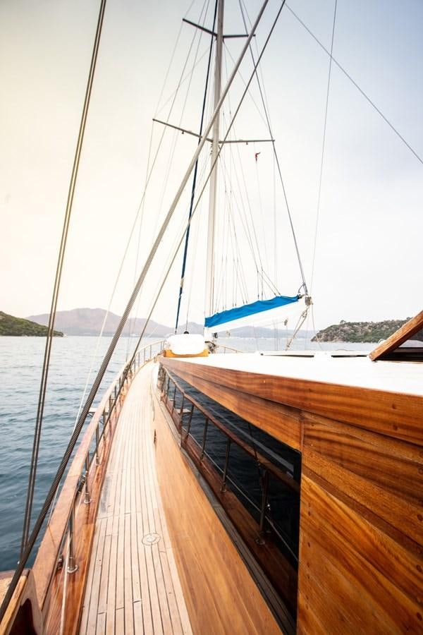 a boat on the water aboard ROYAL MARIS Yacht for Sale