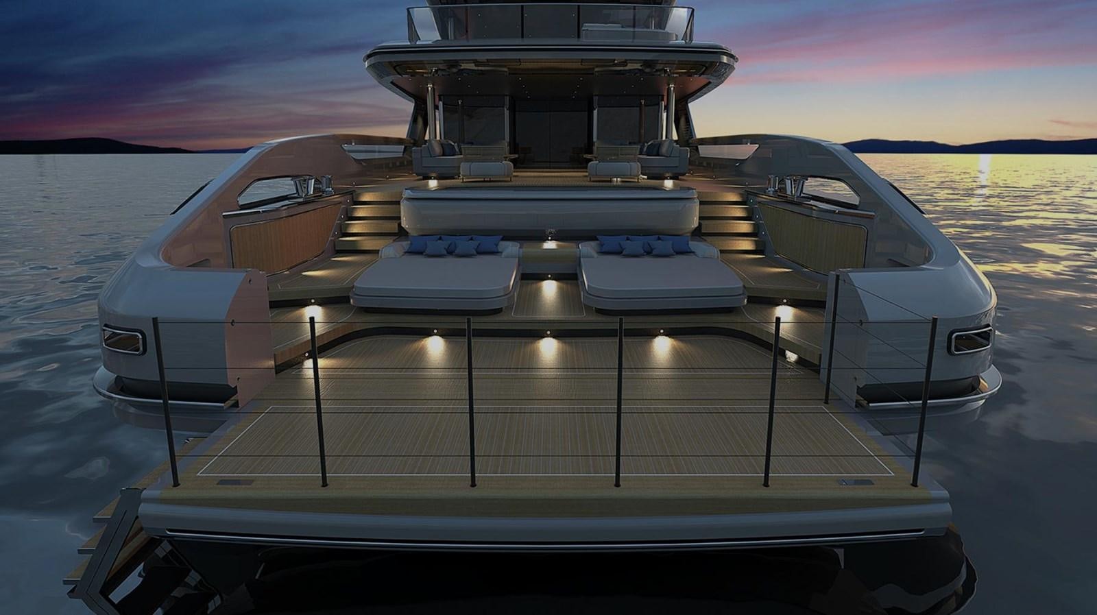 a boat on the water aboard ON SPEC ORDER Yacht for Sale