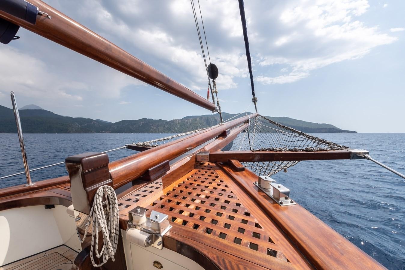 a boat on the water aboard CAPTAIN COOK Yacht for Sale