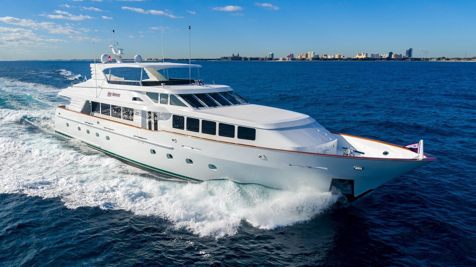a boat on the water aboard SEA DREAMS Yacht for Sale