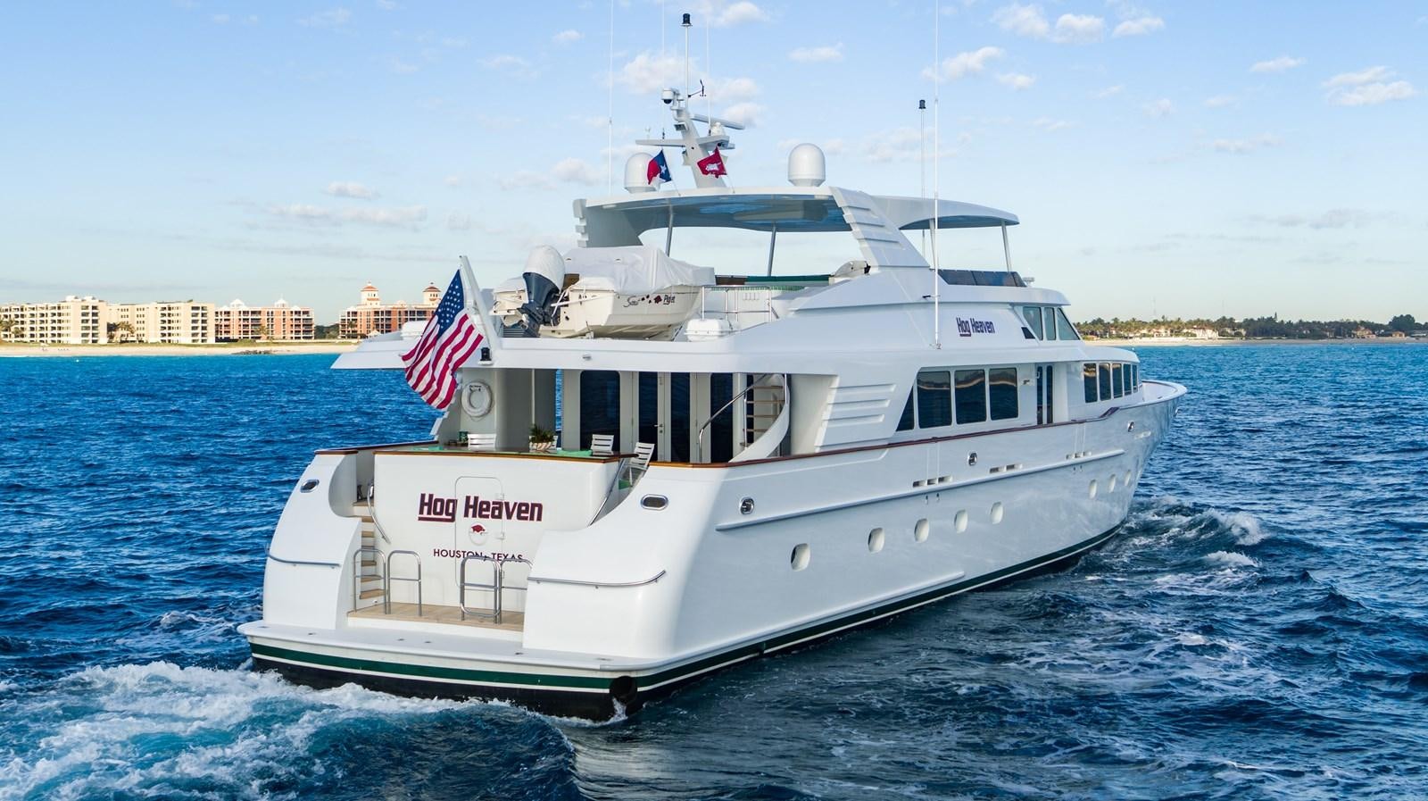 a boat on the water aboard SEA DREAMS Yacht for Sale