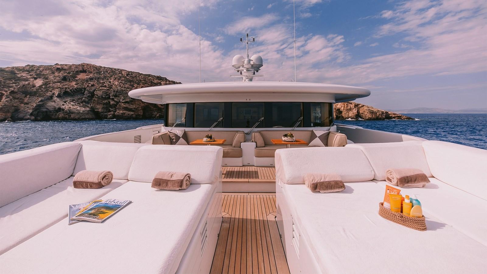 a boat on the water aboard ARIELA Yacht for Sale