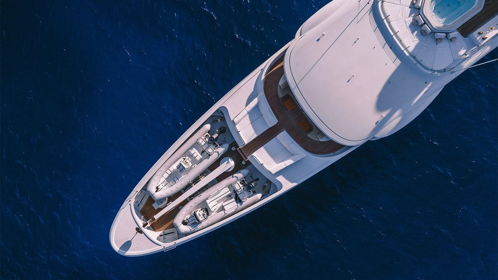 a satellite in the ocean aboard ARIELA Yacht for Sale
