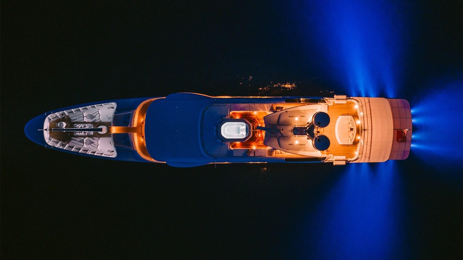 a close-up of a bottle aboard ARIELA Yacht for Sale