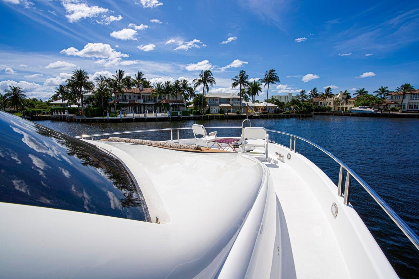 a boat on a body of water aboard NEW HORIZON Yacht for Sale